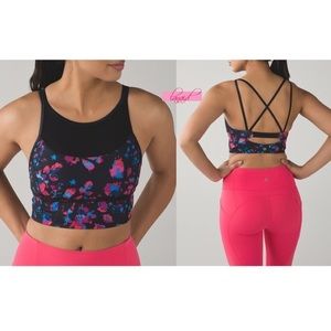 Lululemon Clipin Longline Sports Bra
